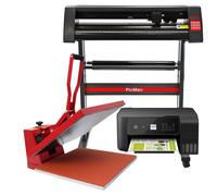 PixMax - Presse à Chaud en Forme de Palourde 50cm, Plotter de Découpe Vinyle et
