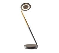 Pixo Plus Lampe à Poser Graphite/ Laiton