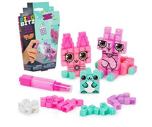 Pixobitz Kit métallique - Kit de perles de pulvérisation pour la construction 3D cool simplement avec de l'eau, à partir de 6 ans