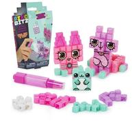 Pixobitz , Pack Métallisé avec 156 perles exclusives à fusionner à l'eau, Décos et accessoires, Créations 3D et 2D sans chauffer, Jouets d'art pour enfant