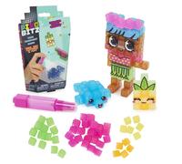 Pixobitz , Pack Transparent avec 156 perles exclusives à fusionner à l'eau, Décos et accessoires, Créations 3D et 2D sans chauffer, Jouets d'art pour enfant