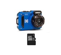 Pixpro Pack WPZ2 + 1 carte SD Kodak - Compact 16M Pixels, etanche à 15m, Anti-Choc, Video 720p, Ecran LCD 2,7 - Batterie Li-ion - Bleu
