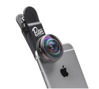 Pixter Objectif Fisheye Starter – 180° Clip pour Smartphones et Tablettes – Noir