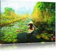 Pixxprint Yen Flux Vietnam Art Toile 60x40cm Murale XXL