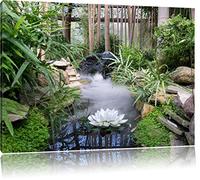 Pixxprint Zen Garden Japon, Format: 60x40 sur Toile