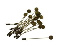 PIXZCSA Broches de revers, badges, épingles, accessoires polyvalents pour la création de bijoux et de pièces de jeu. Fabriquées en résine, elles peuvent être