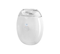 PIXZCSA Coupe-ongles électrique avec capuchon de intégral, trois vitesses réglables et nettoyage facile pour les mains et les pieds, entièrement automatique, double fonction