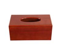 PIXZCSA Distributeur de boîtes à mouchoirs moderne avec support à ressort en bois durable, idéal pour les restaurants et les chambres.