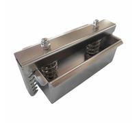 PIXZCSA Outil de cuisson pour jambon de bœuf : boîte à presser la viande en acier inoxydable, efficace et fiable. Accessoire de cuisine innovant pour les amateurs de, Argent, 1KG