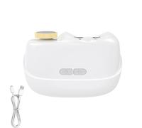 PIXZCSA Réinventez votre routine de soin des ongles avec cette tondeuse électrique 3 en 1. Son compartiment à ongles avec lumière LED peut être actionné, blanc
