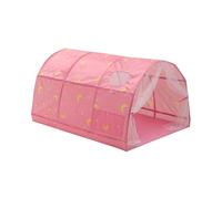 PIXZCSA Tunnel de Jeu sensoriel pour Enfants autistes avec Rideaux et,B | tente de lit en tissu pour enfants autistes avec lumières