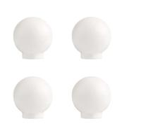 PIYYQNY 4 Pièces Boutons De Tiroir Blancs Pour Chambres D'Enfants Tirer 24 mm Boutons De Coiffeuse Ronds Poignées Convient Pour Armoires Portes D'Armoire Chambre Tables De Chevet Salles De Bains