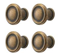 PIYYQNY Bouton Porte Placard 4 Pièces Boutons De Tiroir De Commode Vintage Poignées D'Armoire Antiques Convient Aux Portes D'Armoire Cuisine Salle De Bain Quincaillerie D'Armoire