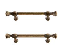 PIYYQNY Poignée Bouton Tiroir 2 Pièces 192 mm Poignées D'Armoire Vintage Poignées De Tiroir En Bronze Antique Convient Pour Commodes Cuisines Armoires De Cuisine Armoires À Vin