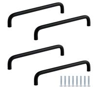 PIYYQNY Poignee Meuble Poignées De Tiroir Noires Pour Chambre D'Enfant 320 mm Idéales Pour Les Portes D'Armoires Les Bibliothèques Les Tiroirs De Commode Et La Décoration De Chambre D'Enfant