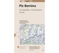 Piz bernina Echelle 1 : 25 000 - Collectif - Office Federal De Topographie Suisse - broché - Atlas / carte