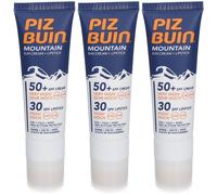 Piz Buin® MOUNTAIN Crème Solaire + Stick Lèvres SPF50+ 3x20 ml