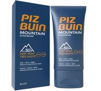 Piz Buin Mountain Crème Solaire Visage Spf50+ 50ml