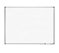 Pizarra Magnética, Pizarra Blanca Pared, Pizarra de Rotulador Marco Aluminio, Pizarra Magnética Vitrificada para Uso Escolar, Laboral o Personal, Superficie Suave y Brillante - Ofituria (120x90cm)