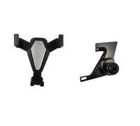Pizgear 1 Ensemble de matériau ABS, for Ford, for Kuga, 2013-2020, Support téléphone Voiture spécial à Liaison par gravité, Fixe for Portable Support de téléphone pour Voiture(Style 2)