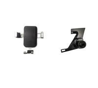 Pizgear 1 Ensemble de matériau ABS, for Ford, for Kuga, 2013-2020, Support téléphone Voiture spécial à Liaison par gravité, Fixe for Portable Support de téléphone pour Voiture(Style 1)