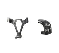 Pizgear 1 Ensemble de matériau ABS, for Renault, KOLEOS II HC 2017-2023, Support téléphone Voiture spécial, Fixe, Liaison par gravité Mobile Support de téléphone pour Voiture(Style 2)