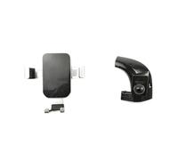 Pizgear 1 Ensemble de matériau ABS, for Renault, KOLEOS II HC 2017-2023, Support téléphone Voiture spécial, Fixe, Liaison par gravité Mobile Support de téléphone pour Voiture(Style 1)