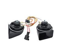 Pizgear 1 jeu de klaxons d'escargot 12 V 110-125 dB for voiture, klaxons puissants et étanches 410/510, klaxons de voiture à hauteur élevée et basse, for Ford, for F-150, MK11 2004-2008 Corne d'escarg