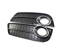 Pizgear 1 Paire de Couvercle de calandre de Phare antibrouillard inférieur de Pare-Chocs Avant de Voiture chromé, for, A5 2008 2009 2010 2011 Gril de Phare antibrouillard 8T0807681 Grille de Phare an