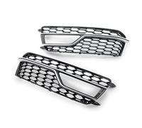 Pizgear 1 Paire de Couverture de Phare antibrouillard en Maille de Pare-Chocs Avant de Voiture Couverture de calandre en nid d'abeille, for, S5 A5 s-Lines 2013-2016 8T0807681M 8T0807682M Grille de ph