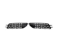 Pizgear 1 Paire de Grille de Pare-Chocs Avant de Voiture, Couvercle de Grille de Phare antibrouillard, Maille en nid d'abeille Ouverte, for, A6 C7 berline 2012-2015 modèle de Pare-Chocs Standard Gril