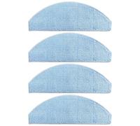 Pizgear 10 pièces chiffon de vadrouille, for Vistefly, for aspirateur robot de balayage M203 pièces de rechange utilisation sèche et humide chiffons de vadrouille tampon de nettoyage de sol Remplaceme