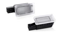 Pizgear 2 pièces, for Volvo, V40 V40CC V60 S60 S80 XC40 XC60 XC90 LED, lumière de Coffre à Bagages de courtoisie, Lampe de Porte de Bienvenue Éclairage intérieur du Coffre