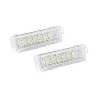 Pizgear 2 pièces Voiture LED Porte Bienvenue Bagages Pied lumière Lampe de courtoisie, for BMW, E90 E91 E92 E93 F10 F11 F12 F18 M3 E60 E70 E71 F01 X5 Éclairage pour Les Pieds des Voitures