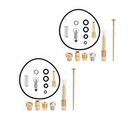 Pizgear 2 X Kits de reconstruction de carburateur KZ440 LTD 1980-1983 Joint de réparation de carburateur