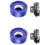 Pizgear 2X, for Dyson, V7 V8 accessoires d'aspirateur moteur couvercle arrière Kit de filtre arrière moteur pièces de couvercle arrière Grille de protection arrière du moteur d'aspirateur