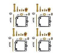 Pizgear 4 X KIT de réparation de carburateur CARB 81-83 GS650G GS650GL GS650G Joint de réparation de carburateur