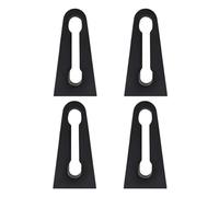 Pizgear 4x Amortisseur de Son Voiture Verrouillage Porte Tampon d'amortissement, for Seat, Leon Mk2 Mk3 2005 2006 2007 2008 2009 2010 2011-2020 Amortisseur de portière de voiture