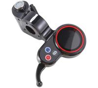 Pizgear A74k-scooter pièces écran LCD 6 Broches avec clé pour Affichage de Scooter électrique Tableau Bord d'instrument Verrouillage Panneau d'écran d'affichage de Scooter électrique, Scooter das