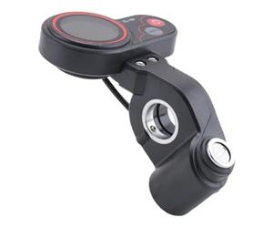 Pizgear Abkg Pro Zq-100 Compteur kilométrique avec clé Vitesse réglable Scooter électrique Affichage 6 Broches pour Tableau Panneau d'écran d'affichage de Scooter électrique, Scooter das