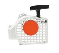 Pizgear Accessoire de tronçonneuse à rembobinage Assy démarreur recul, for STIHL, MS200T 020T MS200 Démarreur à rappel pour tondeuse à gazon