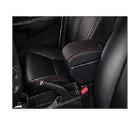 Pizgear Accessoires de voiture, for Dacia, for Duster 2019 2020 2021 2022, boîte d'accoudoir, console centrale, décoration de rangement avec USB Accoudoir de voiture(BLACK D1 Black Red 7usb)