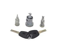 Pizgear AL161, for Fiat, for Peugeot, Boxer, for Citroën, Jumper avec clés à lame SIP22 3 pièces ensemble complet cylindre de barillet de serrure de coffre de porte d'allumage Verrouillage du contacte