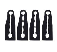 Pizgear Amortisseur de bruit serrure porte voiture, for Ford, for Focus, 3 Kuga 2 Escape Edge, cliquetis, silencieux, insonorisation sourde, amortisseur Amortisseur de portière de voiture