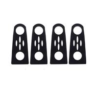 Pizgear Amortisseur de serrure porte, for Kia, Rio 3 2011-2016 2017 tampon insonorisé isolation phonique amortisseur voiture Amortisseur de portière de voiture