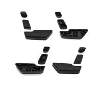Pizgear Avant de voiture, for siège, bouton de commande de commutateur de réglage d'appui-tête, for classe C GLK E W204 C204 X204 W212 W207 W166 Interrupteur de réglage de siège auto(Black Left 1PC)