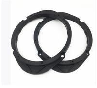 Pizgear Bague d'espacement de haut-parleur 5x7#34; à 6,5#34; Adaptateur de haut-parleur tweeter Anneau de support de montage de caisson de basses for haut-parleur de voiture, for Mazda, ABS noir étanc