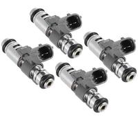 Pizgear Buse d'injecteur d'essence de carburant voiture 4 pièces IPM-018, for citroën, for C2, for C3, for C4 1.4L Remplacement de l'injecteur de carburant de voiture