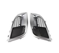 Pizgear Calandre inférieure de Pare-Chocs Avant, for Buick, Regal GS 2010 - 2016, Couvercle de Phare antibrouillard Grille de Phare antibrouillard Avant(Black 1 Pair L and R)