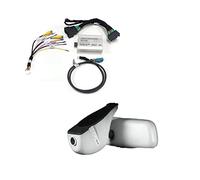 Pizgear Caméra Avant arrière de Voiture, for, A6 C7 2009-2015 avec Adaptateur d'interface de caméra de recul système MMI décodeur d'écran Caméra Frontale pour Voiture(Decoder DVR)